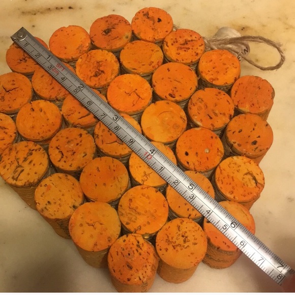 handmade wine cork pumpkin - Picture 3 of 5